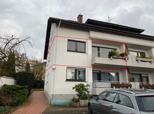 Gut geschnittene Etagenwohnung in ruhiger Sackgassenlage!